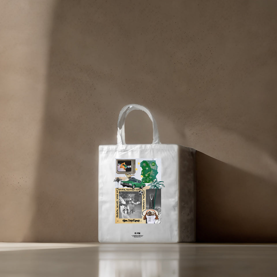 
                        
                          Load image into Gallery viewer, 9PM IN SAUDI CREATIVE TOTE BAG
                        
                      